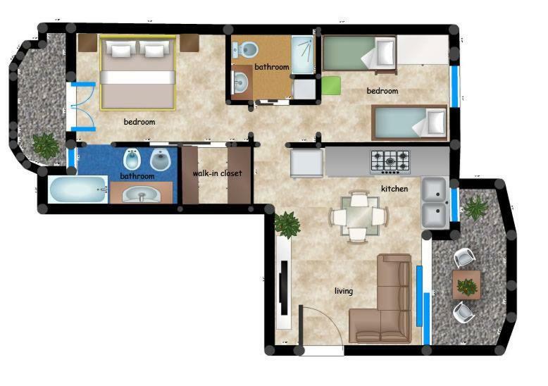 Appartamento Viserba Mare/Fiera Rimini Buitenkant foto